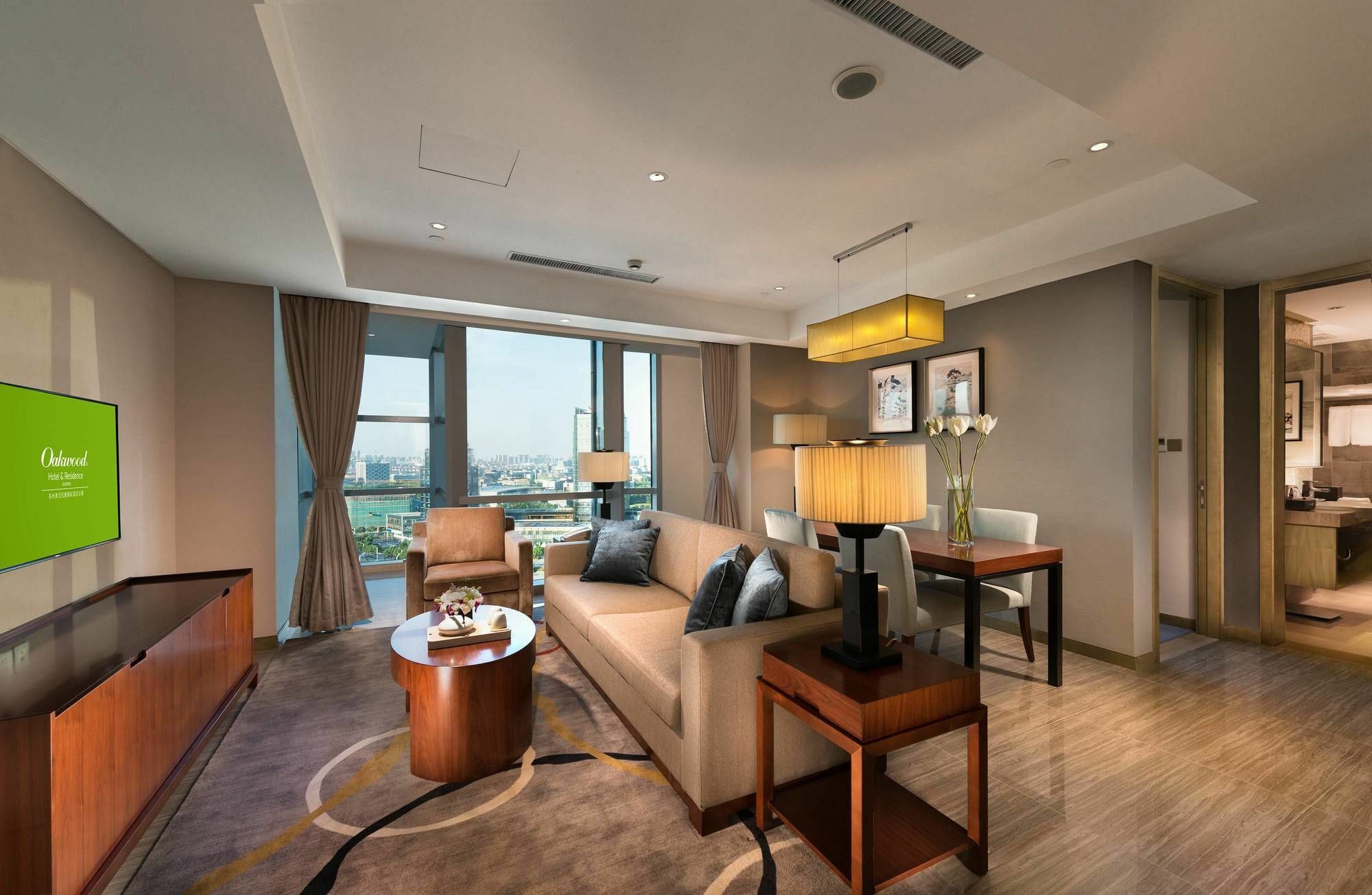 Oakwood Hotel & Residence Suzhou Suzhou (Jiangsu) Exterior foto